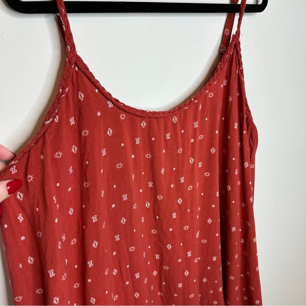 Torrid Challis Braided Sleeveless Flowy Printed Tank Size 2 - Picture 4 of 8